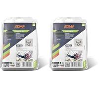 AGRAFE OMEGA 20 - Galva plastifié gris - x 1000 pcs (Lot de 2)