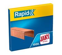 Agrafe Rapid Jaky 6 cuivrée - Boîte de 1000