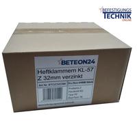 Agrafe Z 32 CNKHA 32mm galvanisée pour Prebena 4C-Z50 Haubold KG 750 KL-57