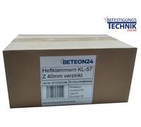 Agrafe Z 40 CNKHA 40mm galvanisée pour Prebena 4C-Z50 Haubold KG 750 KL-57