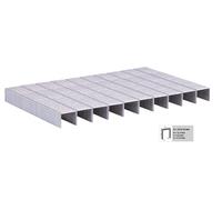 Vonroc Agrafes 12 et 14mm Universelles pour Agrafeuse Électrique - 1000 Clous Universels - Compatibles avec Agrafeuse Cloueuse ET502AC & SG503DC - Clous 12-14 mm Parfaits pour des Fixations Discrètes