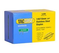 Agrafes 140/10 mm, acier inoxydable, 5.000 pièces