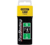 Stanley Agrafes 1-TRA704T type G 4/11/140 6 mm boîte de 1000 pcs