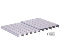Vonroc Agrafes 6 et 8mm Universelles pour Agrafeuse Électrique - 1000 Clous Universels - Compatibles avec Agrafeuse Cloueuse ET502AC & SG503DC - Clous 6 et 8 mm Parfaits pour des Fixations Discrètes
