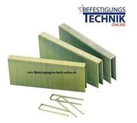 Agrafes 92 21mm zinguées Prebena H 3GP-H40 Bostitch SL5035 SB156SL SL1838BC SB-Caps KL-22 3,1M