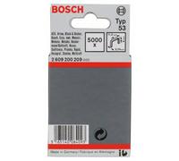 Agrafes à fil fin type 53, 11,4 x 0,74 x 6 mm, 5000 pièces Bosch 2609200209