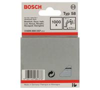 Agrafes à fil fin type 58, 13 x 0,75 x 12 mm, 1000 pièces Bosch 2609200237
