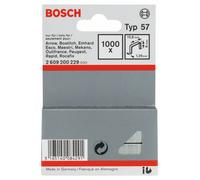 Agrafes à fil plat type 57, 10,6 x 1,25 x 6 mm Bosch 2609200229