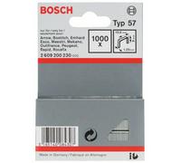 Bosch Agrafes à fil plat Type 57 — 10,6 x 1,25 x 8 mm — 1000 pièces