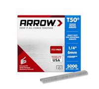 Agrafes Arrow a504ip, T50, 1/10,2 cm 6 mm (Pack de 5000)
