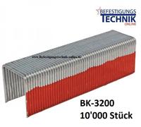 Agrafes BK 3219mm CNK pour agrafeuse Haubold PN 3250 JW Paslode W16 PN-3250 KL-52 10M