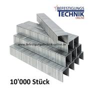 Agrafes Bostitch galvanisées type 80 6mm pour 21680B Senco AT Tjep Metabo BeA Würth DKG KL-01 10M