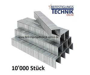 Agrafes Bostitch galvanisées type 80 6mm pour 21680B Senco AT Tjep Metabo BeA Würth DKG KL-01 10M