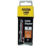 Agrafes cavaliers STANLEY Type 7 - 14 mm - Boite de 1000 pieces - 1-CT109T G