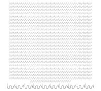 Agrafes de soudure en plastique 0,8 mm pour kit de réparation de voiture | 500 pièces par sac, 0,8 mm de diamètre, idéal pour coudre de longues déchirures et trous dans les pare-chocs en plastique