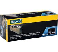 Agrafes en fil plat galvanisés n° 606/18 mm - 4000 pièces - Boite en carton - RAPID-ISABERG - 11897602