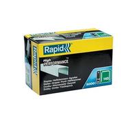 Agrafes en fil plat galvanisés n° 140/14 mm - 5000 pièces - Boite en carton - RAPID-ISABERG - 11915611