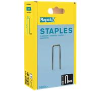 Agrafes étroites galva 606/30mm dans boite polypropylène - Lot de 3600 - ISABERG RAPID - 40303096