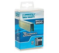 Rapid Agrafes étroites n° 606 – 12 mm – galvanisées – boîte 3600