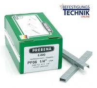 Agrafes galvanisées 11/6mm pour Prebena PF06CNK HFPF09 DNPF16 Stanley 6-PHT150 Bostitch BHT150C KL-35 8