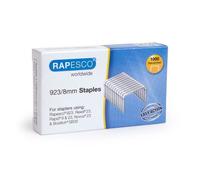 Rapesco 1236 Agrafes Galvanisées Résistantes de Type 923/8 mm, Lot de 1000