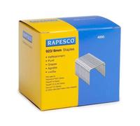 Agrafes galvanisées RAPESCO 923 8 mm - Lot 4 x 1000 (4000) pour agrafeuses Swingline Rapid Rexel