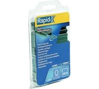 Agrafes Grillage Rapid VR16, Vert Plastifié, Diamètre 2-8mm, Pour Pose de Clôture, Compatible Rapid FP216 & FP20, Blister 1390