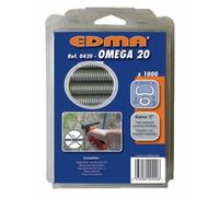 Agrafes gris anthracite - pour la pose de grillage - Omega 20 EDMA