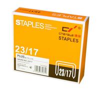 Agrafes marque Plus Office modèle GRAPAS PLUS N-23/17 BOÎTE 1000U