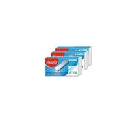 Agrafes N°10 - MAPED - Lot de 3 Boites - 1000 agrafes - Zinguées - Mixte