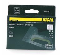 Agrafes numéro 4 de 10 mm 1000 UNI GG410 MOTA