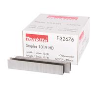 Agrafes pour agrafeuses à batterie L19 x l10mm - MAKITA F-32676