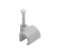 Agrafes pour câble Ø 8 à 12 mm Gris Sachet de 25