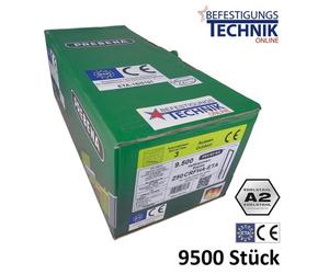 Agrafes Prebena Z50CRFHA 50 mm ETA inoxydables pour 4C-Z50 5C-Z75 Tjep PZ-16 KL-57 9,5M