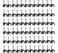 Agrafes professionnelles abordables pour câbles de 4 mm et 6 mm - Paquet de 200 chacune
