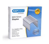 Agrafes Rapesco galvanisées 923/12 - Boîte 1000