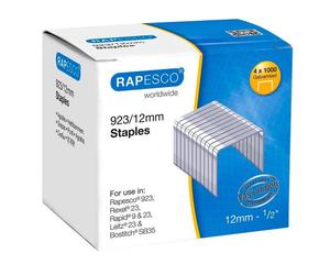 Agrafes Rapesco galvanisées 923/12 - Boîte 4000