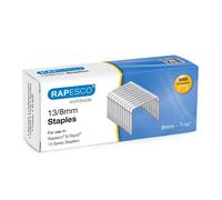 Agrafes Rapesco galvanisées pour pistolet agrafeur 13/8 - Boîte 5000