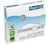 Agrafes - Rapid - 24869400 - 1000 pièces - 23-12 mm - Acier galvanisé