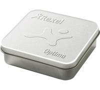 Agrafes Rexel Optima, 3750 pièces, en boîte métallique