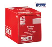 Agrafes Senco F8 8mm F05BAA galvanisées pour agrafeuse SFT10XP-F SFW09-F DFPXP-F SHT-F KL-32 30
