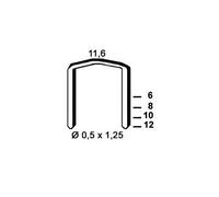 Agrafes STCR5019 - 10 mm - Boite de 5000