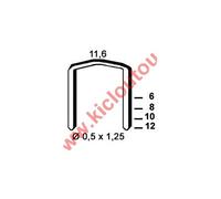 Agrafes STCR5019 - 14 mm - Boite de 5000