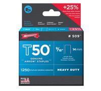 Arrow Agrafes T50 509 – 14 mm – Boîte de 1250