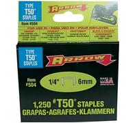 Agrafes T50 - ARROW - 506 - Acier - 10mm - Pack de 1250 agrafes