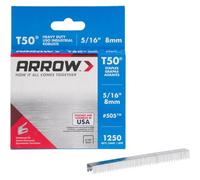 Agrafes T50 pour agrafeuse T50 BPN - longueur 8 mm ARROW