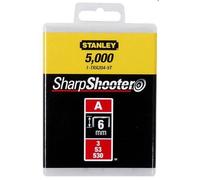 Agrafes Type A 4mm boîte de 1000 - STANLEY - 1-TRA202T