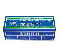 Agrafes ZENITH 130 / Z CIER GINGUES pour agrafeuses 5000 points modèles 548 et 590 Agrafeuses Zenith