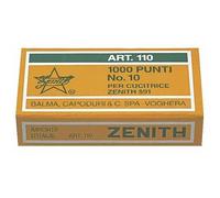 Agrafes - ZENITH - Modèle 110 - Boite de 1000 - Mixte - Adulte