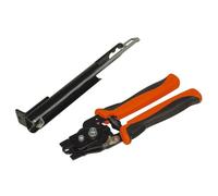 Agrafeuse à grillage à chargeur automatique + 100 agrafes plastifiées 20 mm - RONDY